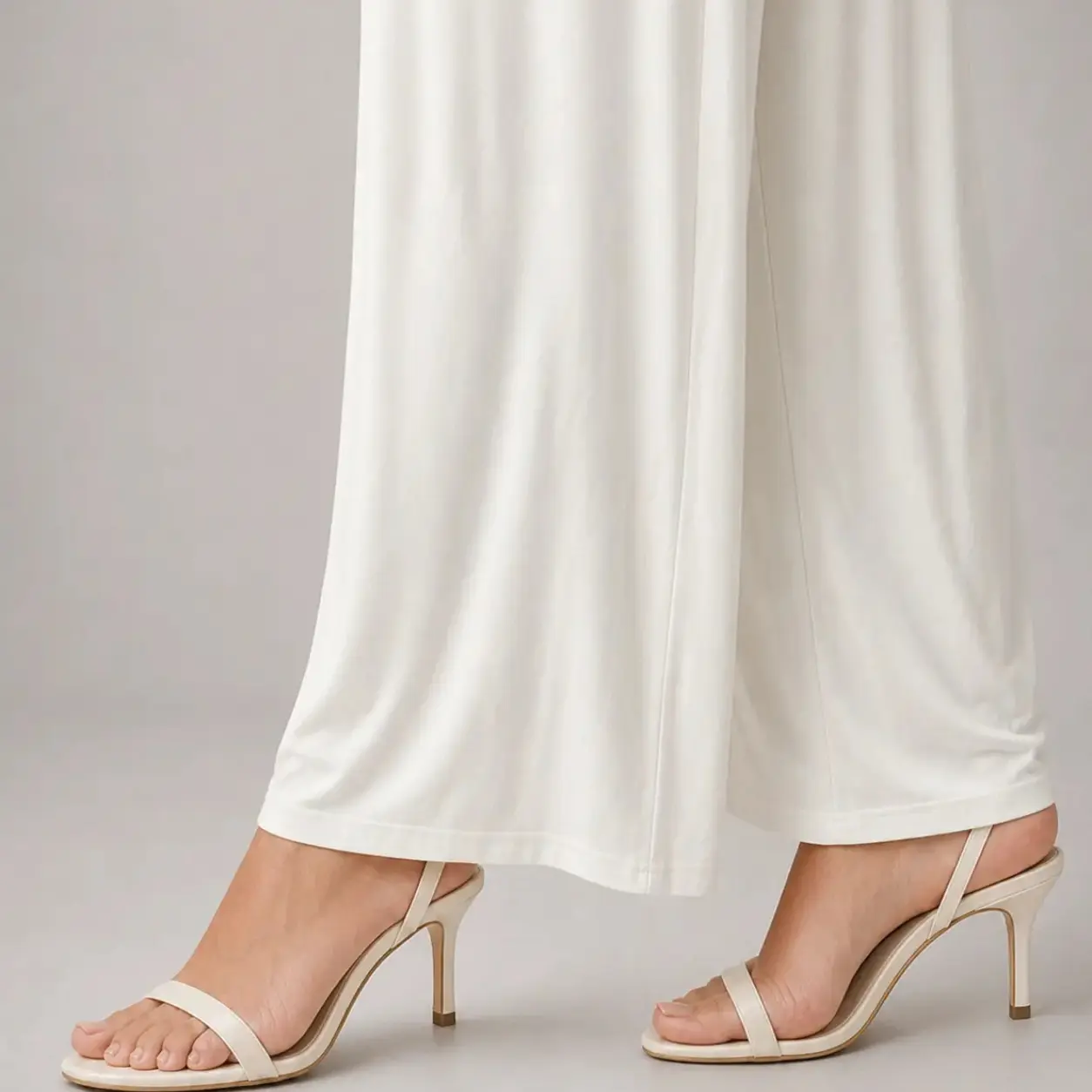 Soft-Drape Wide-Leg Pants